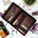 Personalised Leather Name Women's Clutch, Keychain, Passport Cover & Eyewear Case