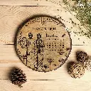 Eternal Bond, Custom Wooden Plank with Wedding Date