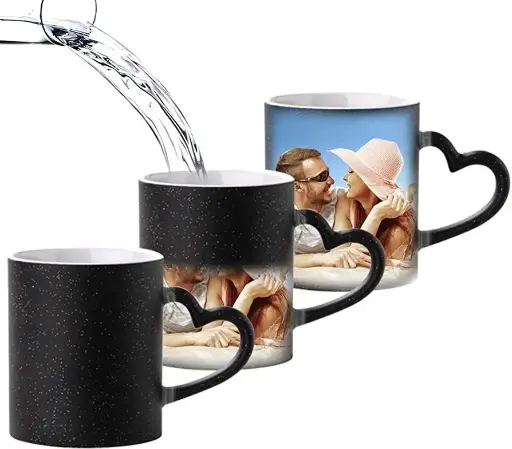 Personalized Magic Mug with Custom Photo Reveal