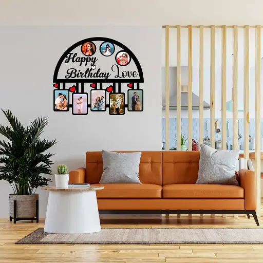 Personalized Wooden Frame for Romantic Memories